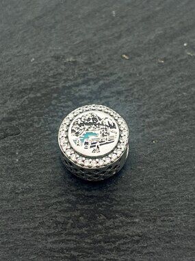 Pandora Banff Canada Exclusive Charm Sterling Silver Bead Charm Jewelry